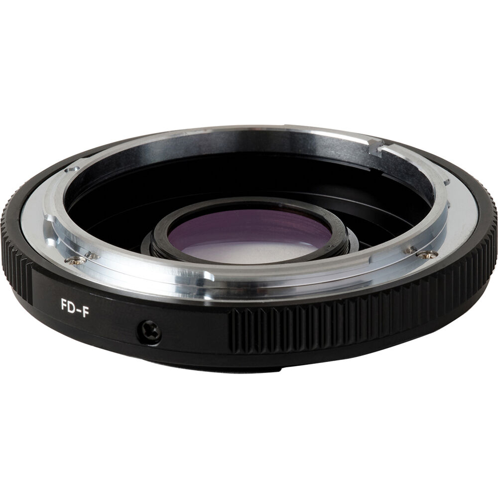 Urth Canon FD Lens Mount to Nikon F Camera Mount (with Optical Glass)