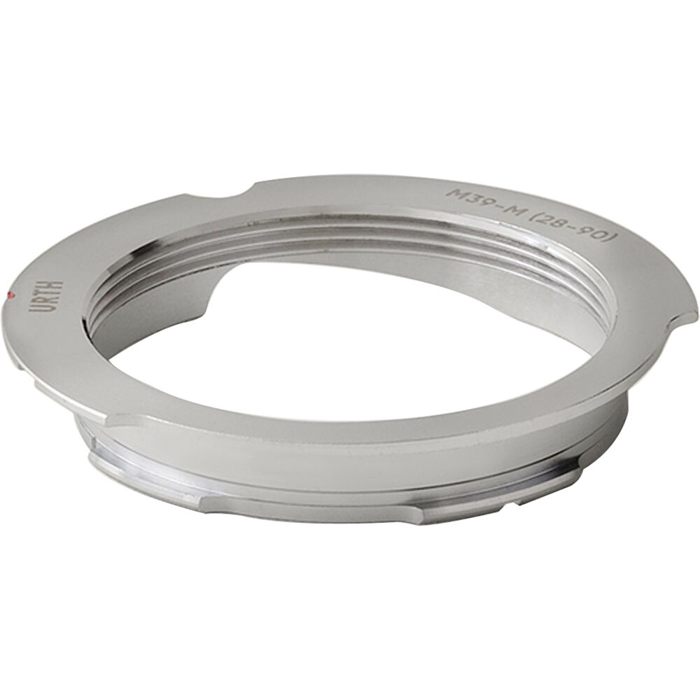 Urth M39 Lens Mount to Leica M Camera Mount (28-90mm Frame Lines)