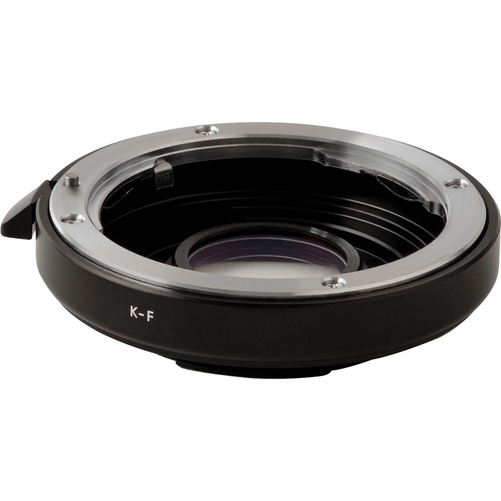 Urth Pentax K Lens Mount to Nikon F Camera Mount (with Optical Glass)