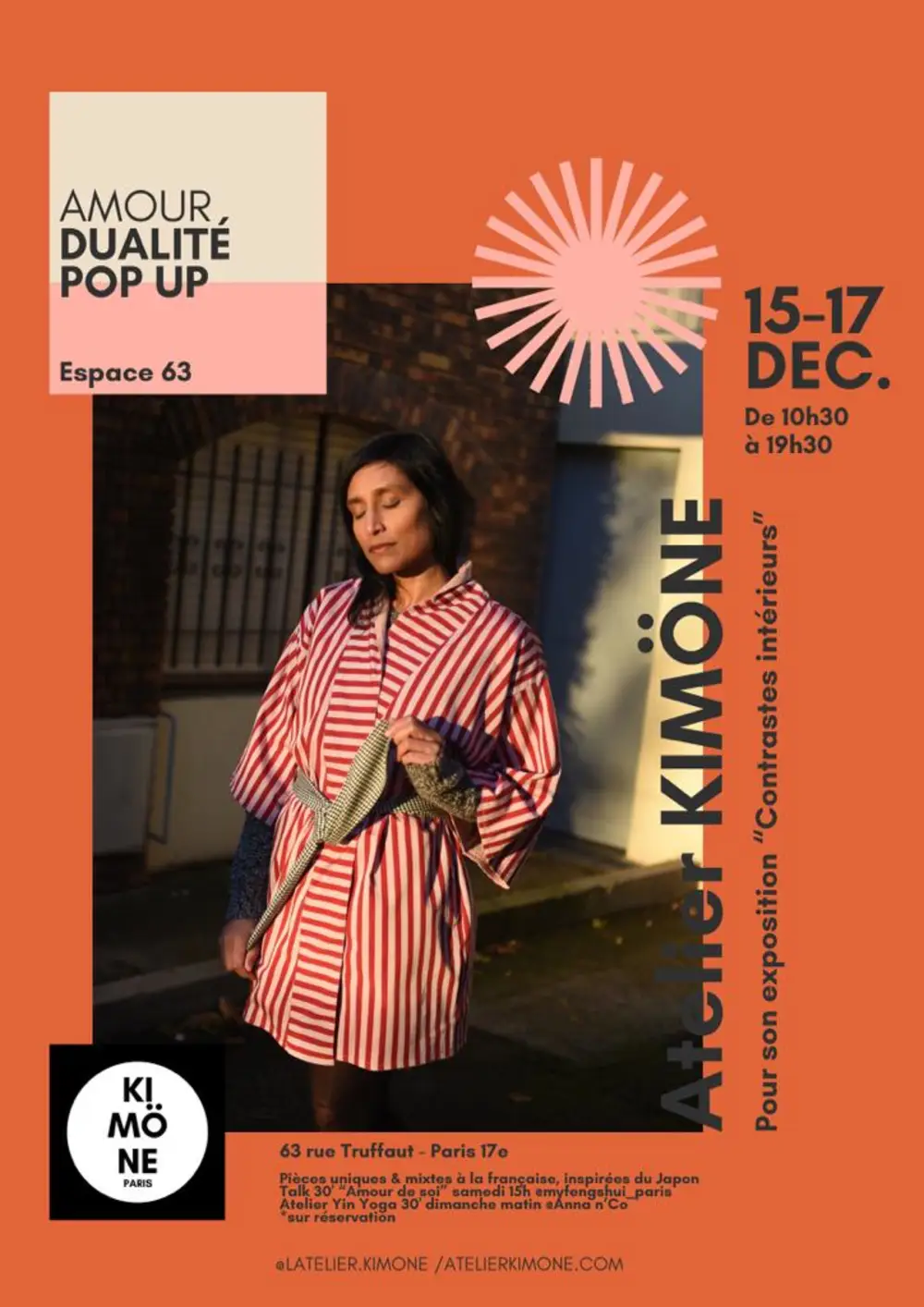 Lespace 63 | Photo de l'évènement : FESTIVE BREATHE POP UP - Amour Dualité