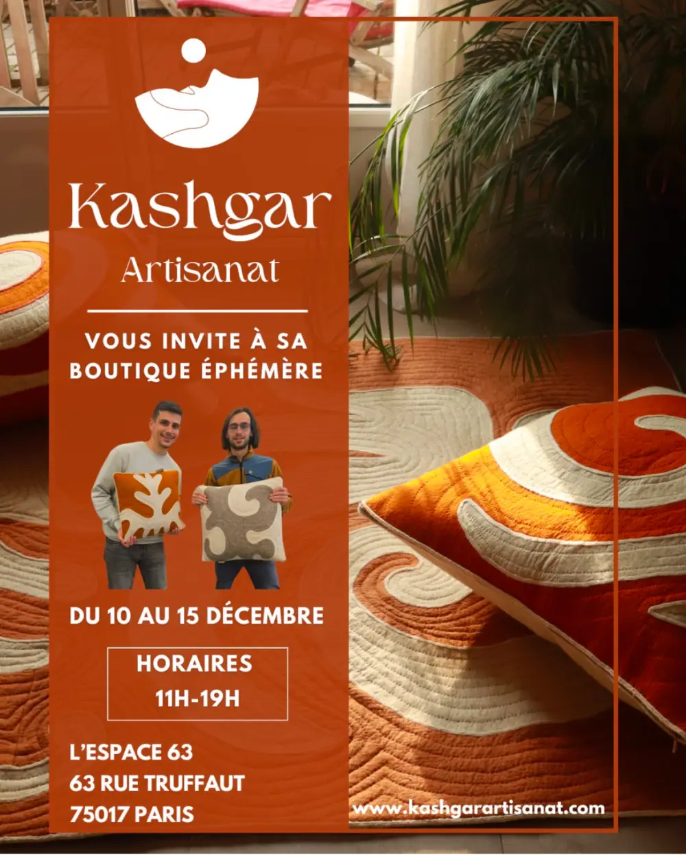 Lespace 63 | Kashgar Artisanat - Boutique
