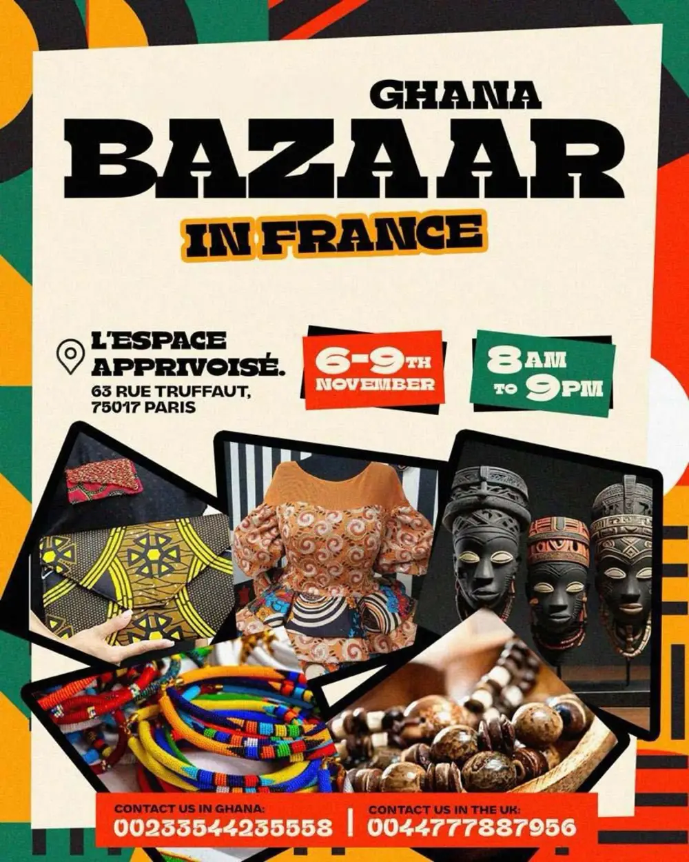 Lespace 63 | Photo de l'évènement : Ghana Bazar