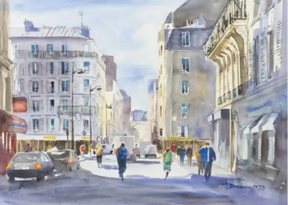 Lespace 63 | Photo de l'évènement : Drozdowicz Tomasz : Exposition Aquarelle