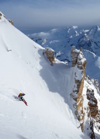 Image Personne en ski freeride