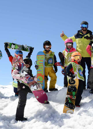 Image Groupe de Snowboardeur