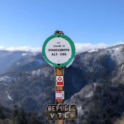 Chaume de Shiessroth, altitude 1150 mètres 