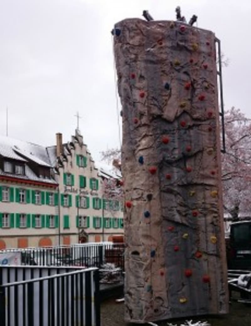 Climbing tower for hire for all of your events.