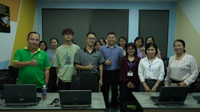 Lớp đào tạo AI tại Sadu, Công ty CP Nông nghiệp công nghệ cao Thăng Long