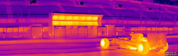thermal imaging red bull racing