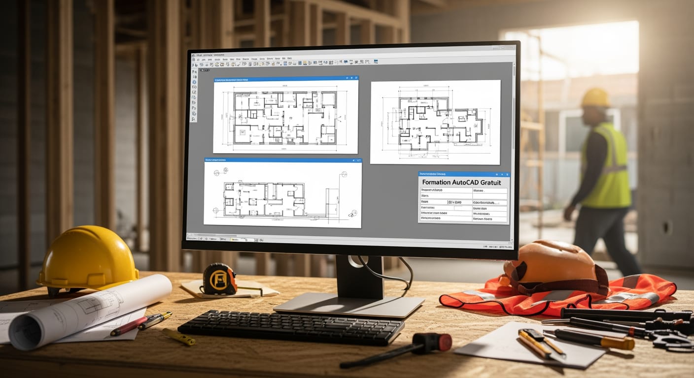 Formation AutoCAD Gratuit - 4Génie Civil