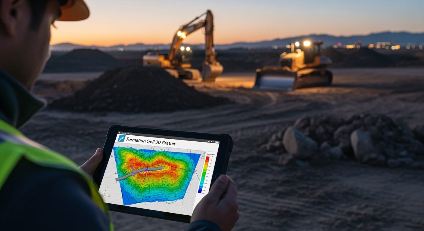 Formation Civil 3D Gratuit - 4Génie Civil