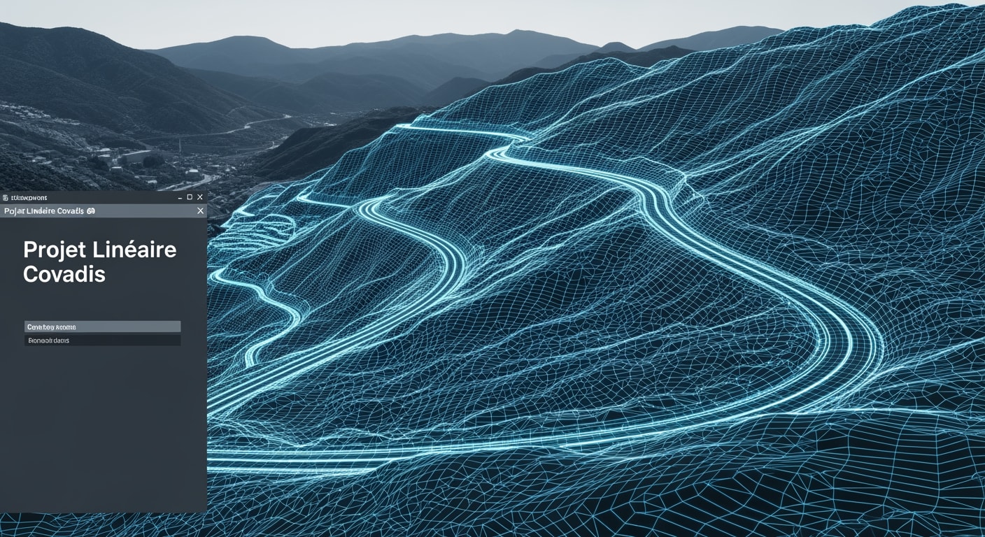 Projet Linéaire Covadis - 4Génie Civil