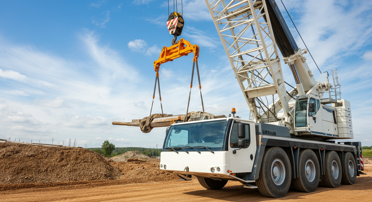 Location Grue Mobile : Le Guide Technique Complet 2026 (Tarif, Abaques, VGP) 2