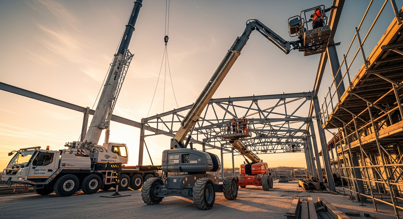 Plateformes Élévatrices & Nacelles : Guide Complet, Sécurité et Spécifications Techniques