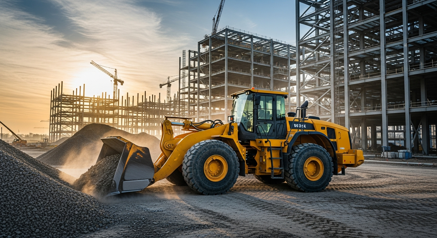 Chargeuse sur Pneus : Guide Complet, Spécifications Techniques et Sécurité Chantier