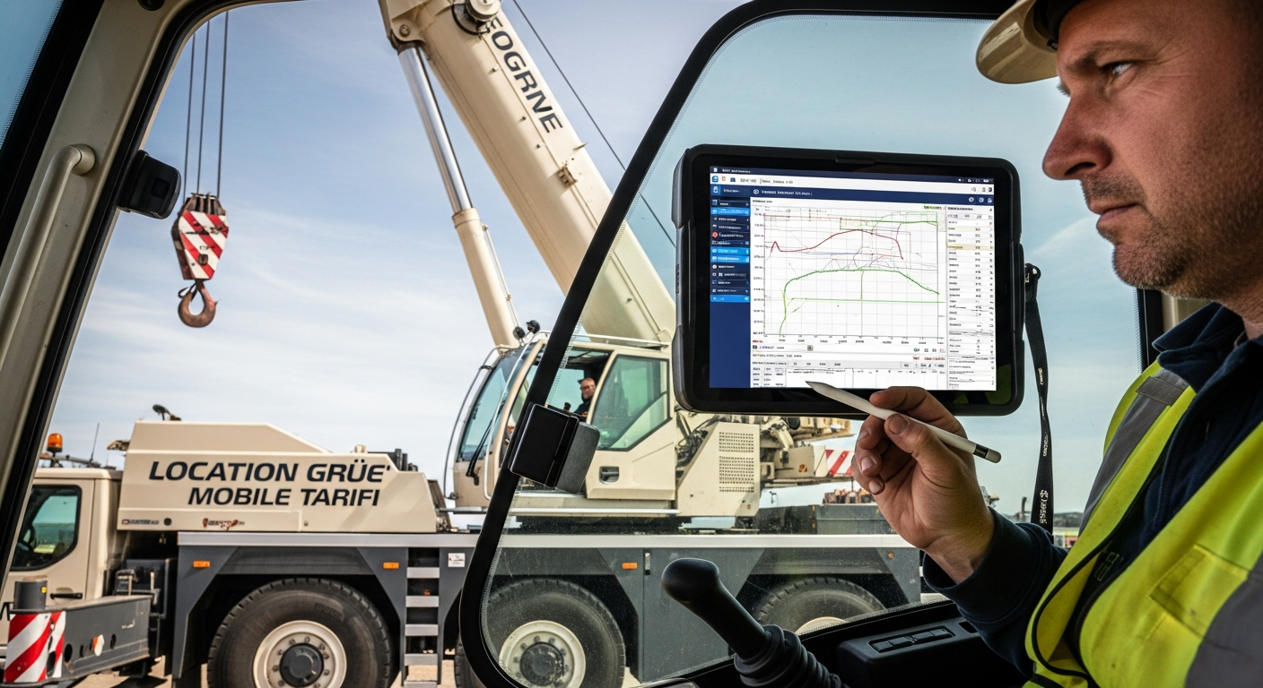 tarif location grue mobile avec chauffeur