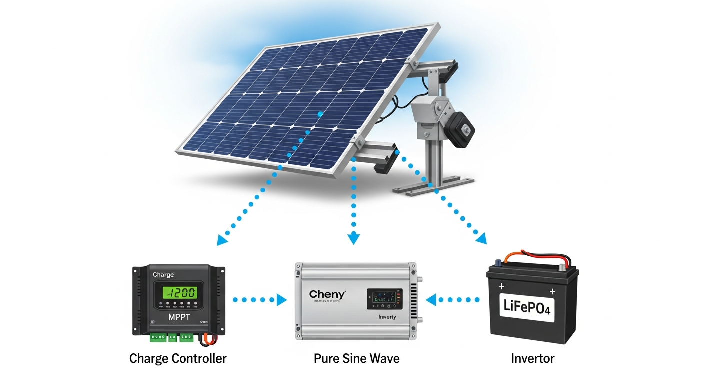 Best Off-Grid Solar Kits installation process on a camper van roof