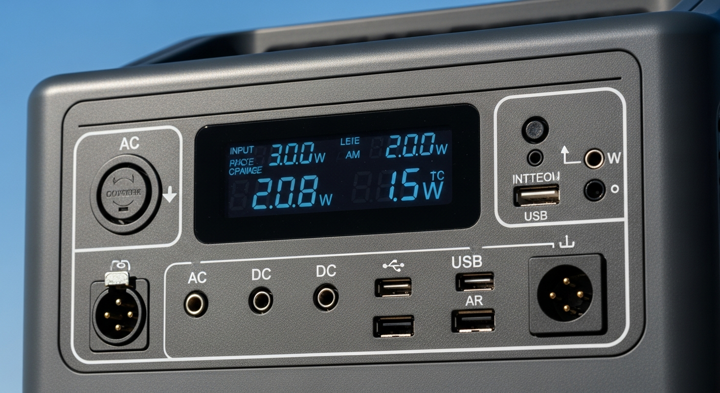 portable power station detailed technical diagram
