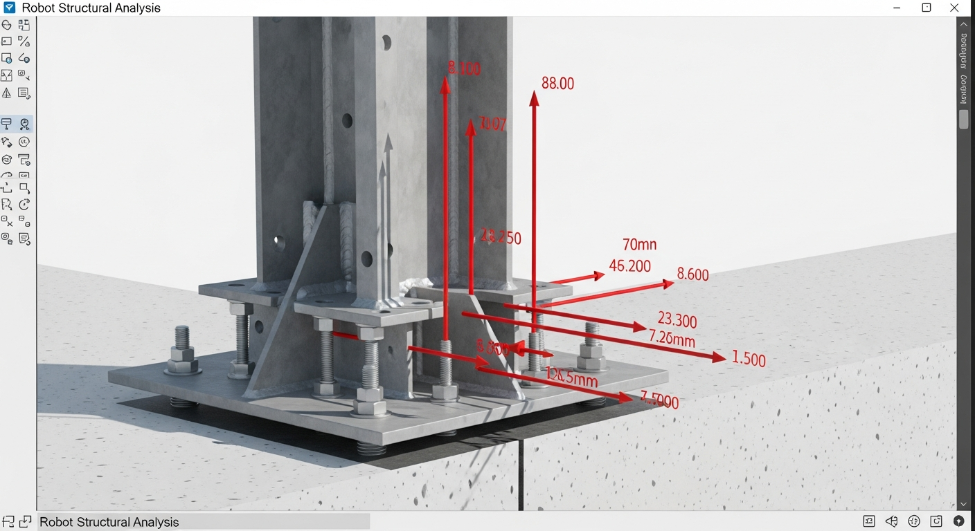 Formation Robot Structural Analysis Charpente calcul des assemblages.