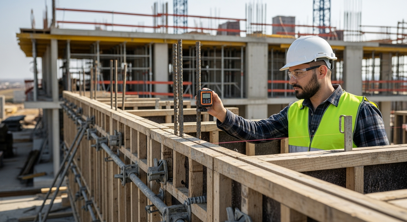 Formation complète construction béton armé suivi de chantier.