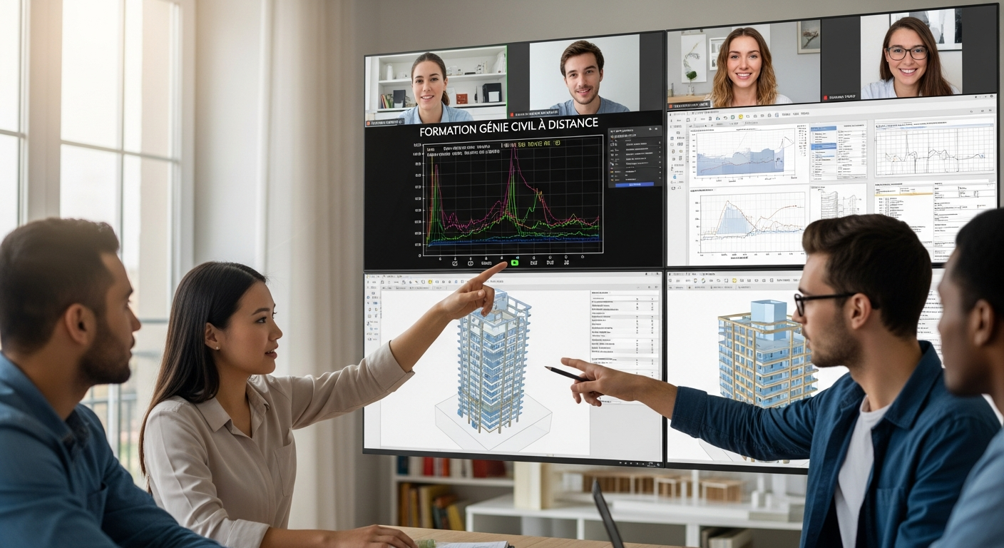formation ingénieur btp à distance