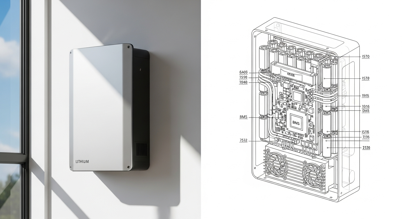 home energy storage battery - home energy storage battery engineering architecture and BMS layout.