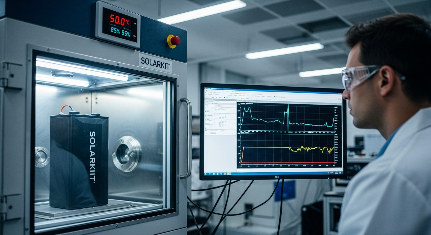 Impact of high ambient temperatures on solar battery cycle life - Impact of high ambient temperatures on solar battery cycle life laboratory stress testing and safety validation.