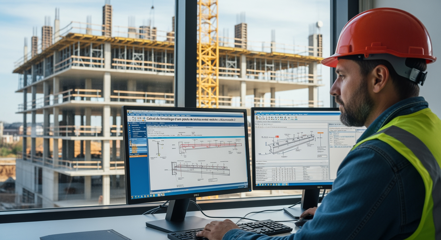 Calcul de ferraillage d'une poutre en béton armé selon Eurocode 2 - 4Génie Civil