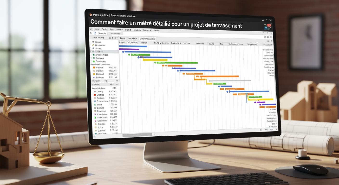 Comment faire un métré détaillé pour un projet de terrassement - 4Génie Civil