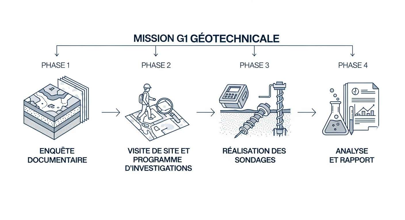 Étude de Sol G1 - 4Génie Civil