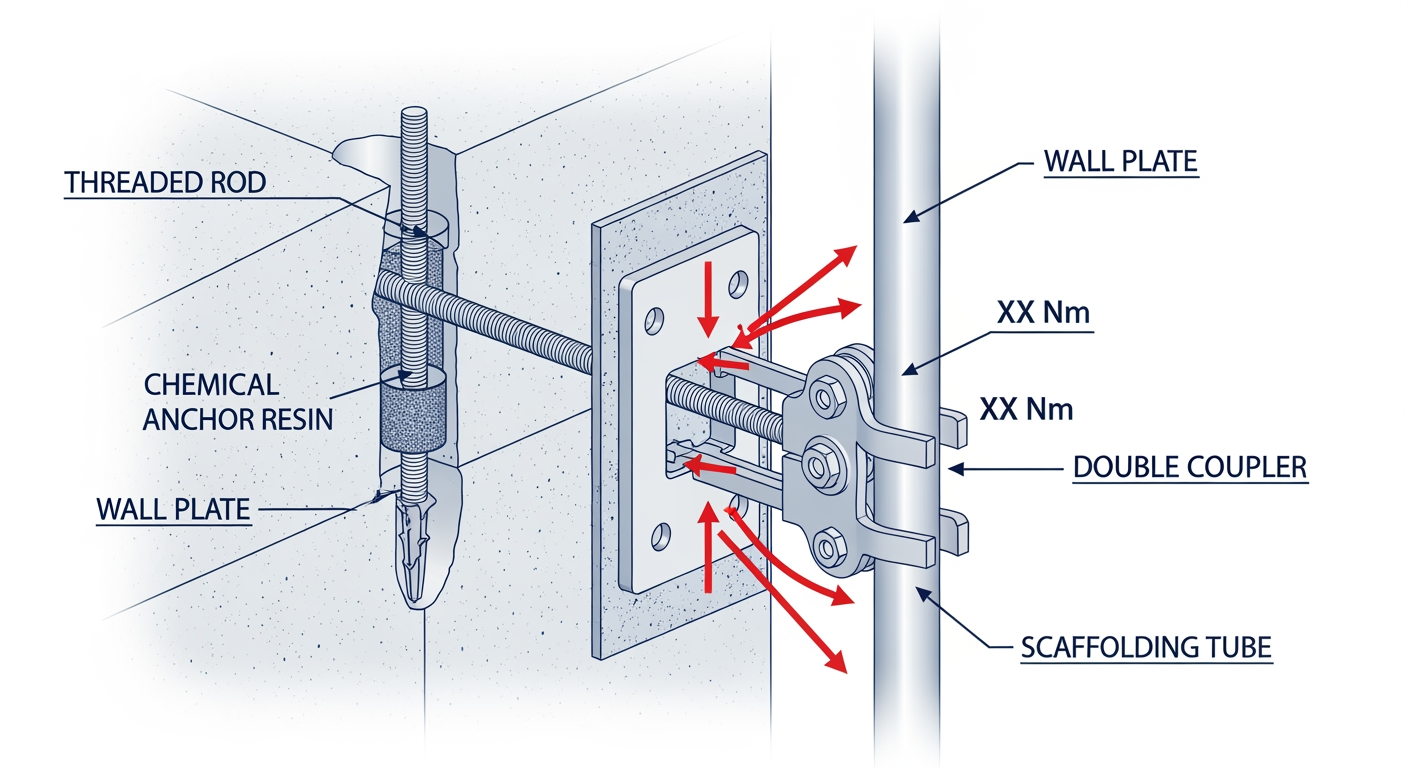 Sécurité sur chantier : Procédure de montage d'un échafaudage de façade - 4Génie Civil