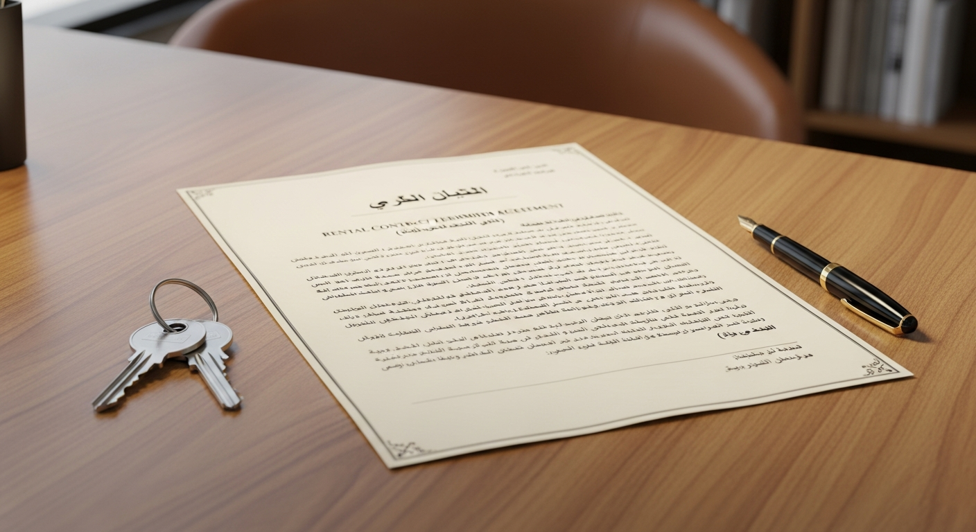 نموذج فسخ عقد كراء بالتراضي بين الطرفين جاهز للطباعة