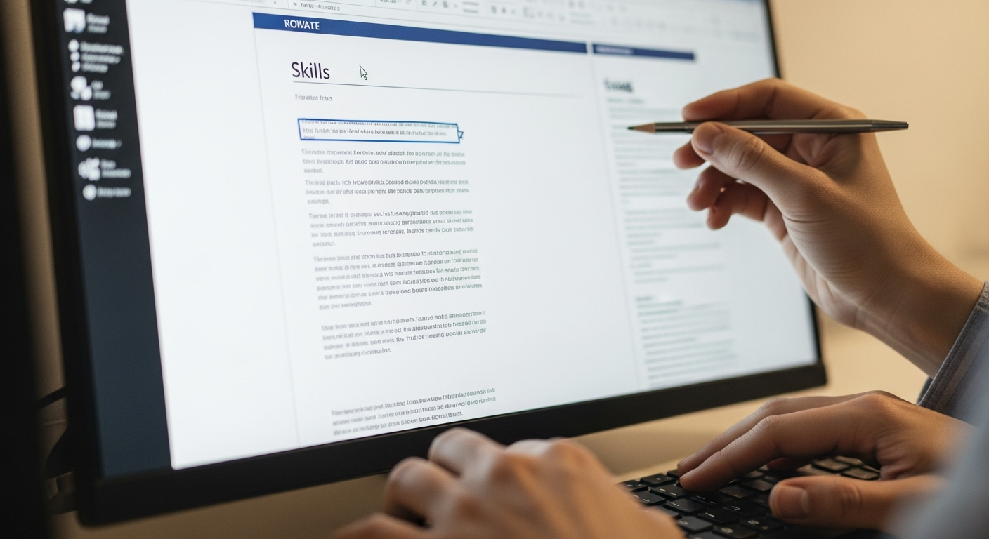 تعديل قالب سيرة ذاتية ATS بصيغة وورد