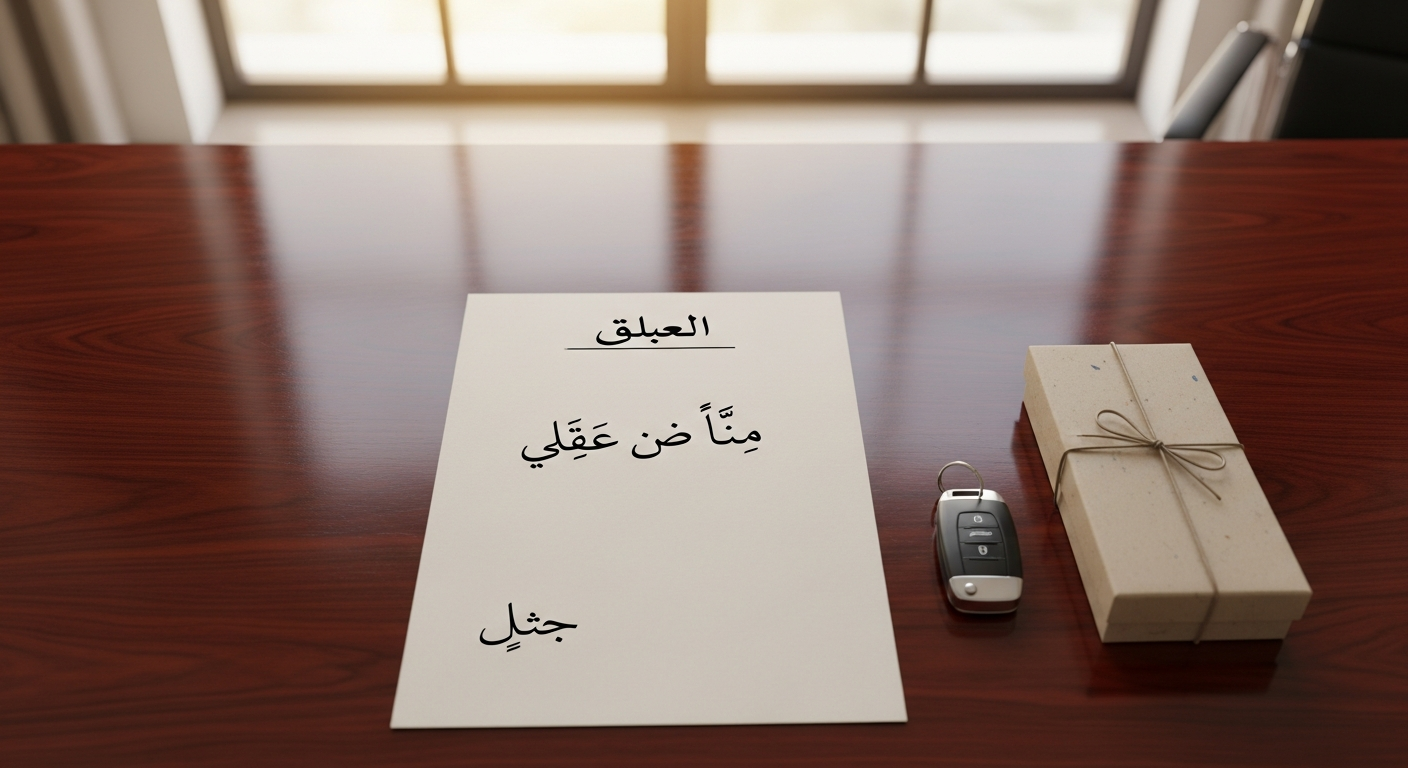 نموذج استقالة من العمل مع طلب شهادة خبرة