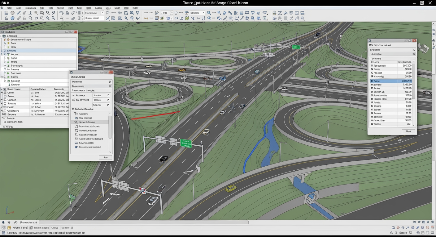 le logiciel de conception de routes - 4Génie Civil