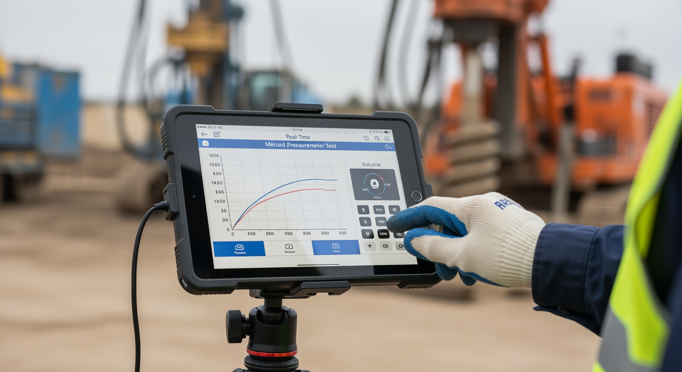 Essais de sol sur le terrain 2026 Réalisation d'une étude de sol G2 sur chantier : prélèvement d'échantillons et essais géotechniques pour permis de construire - 4Génie Civil