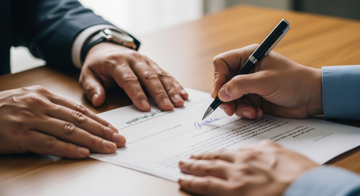 توقيع اتفاقية فسخ عقد إيجار بالتراضي