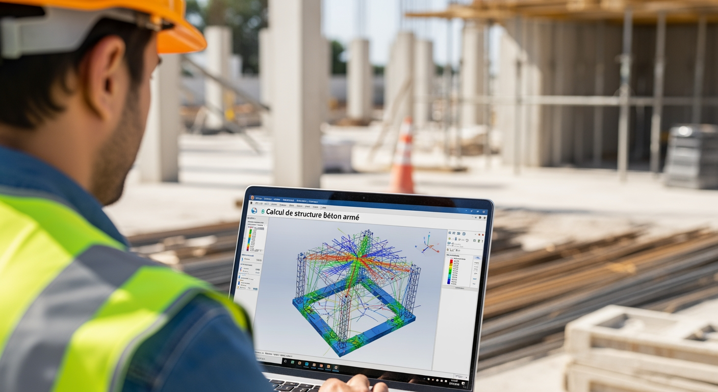 Calcul de structure béton armé - 4Génie Civil