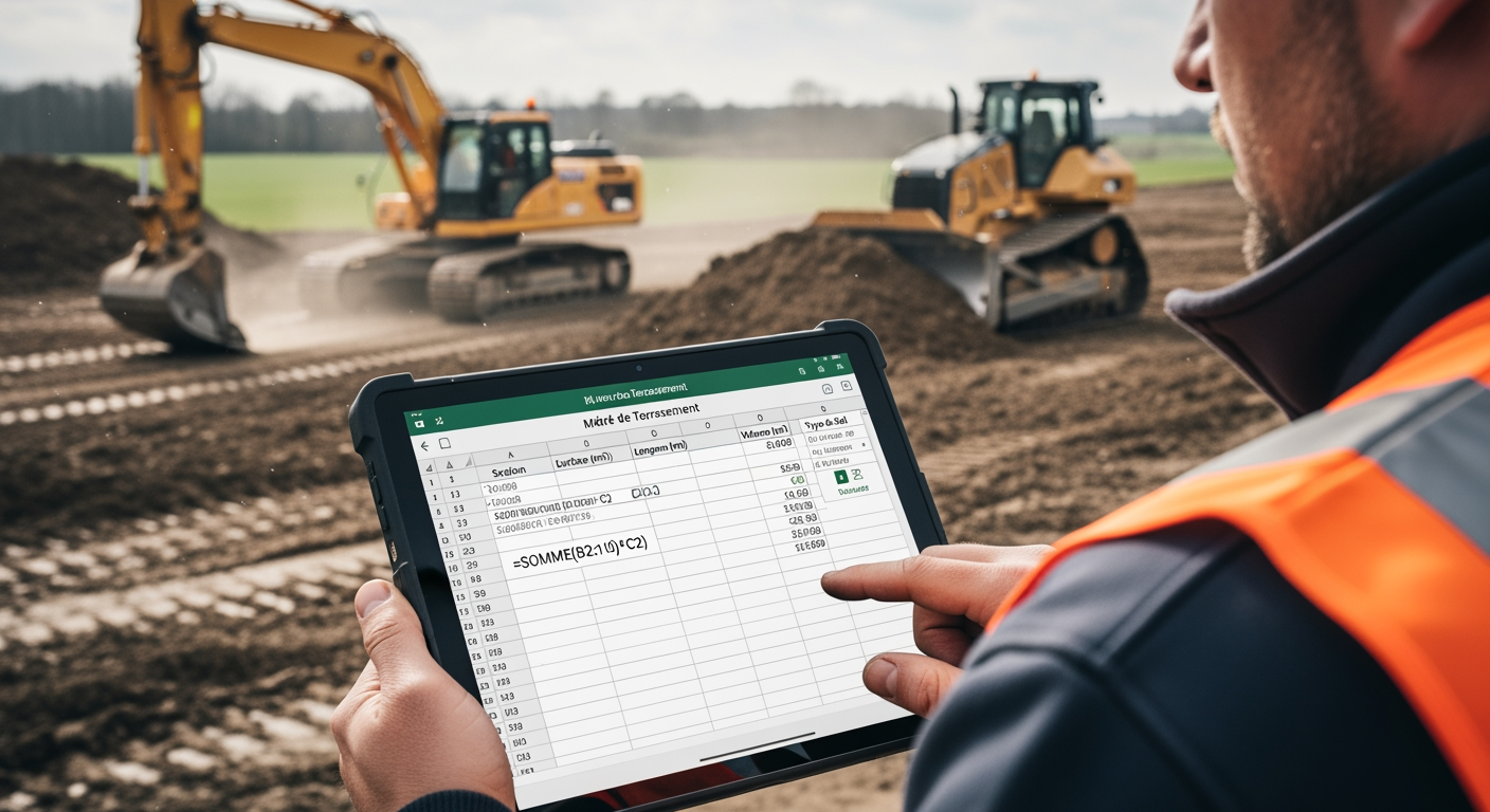 Métré de Terrassement - 4Génie Civil