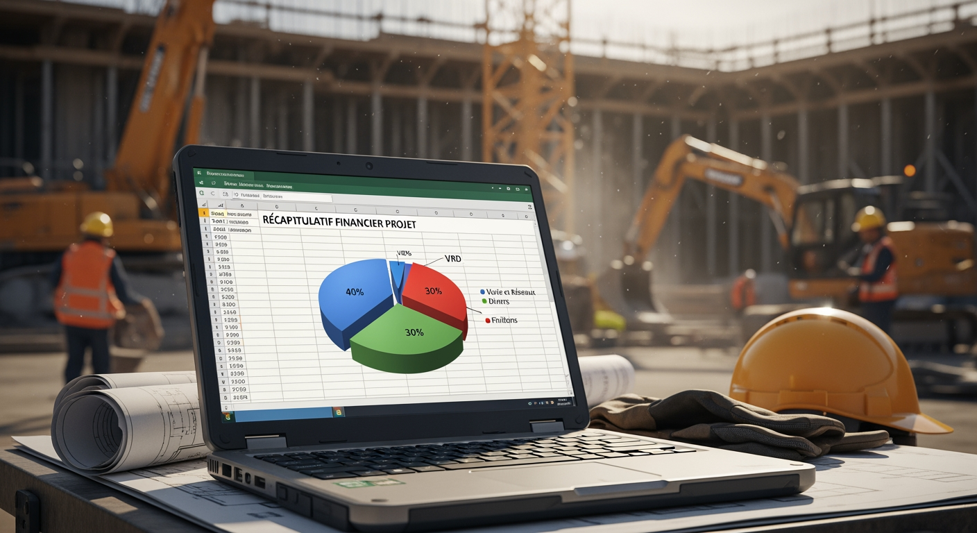 Récapitulatif Financier Projet Excel - 4Génie Civil