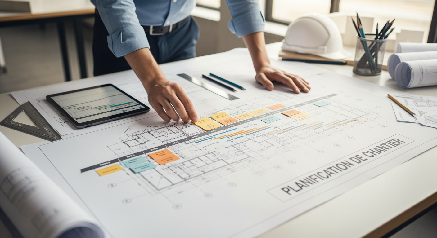 Planification de Chantier - 4Génie Civil
