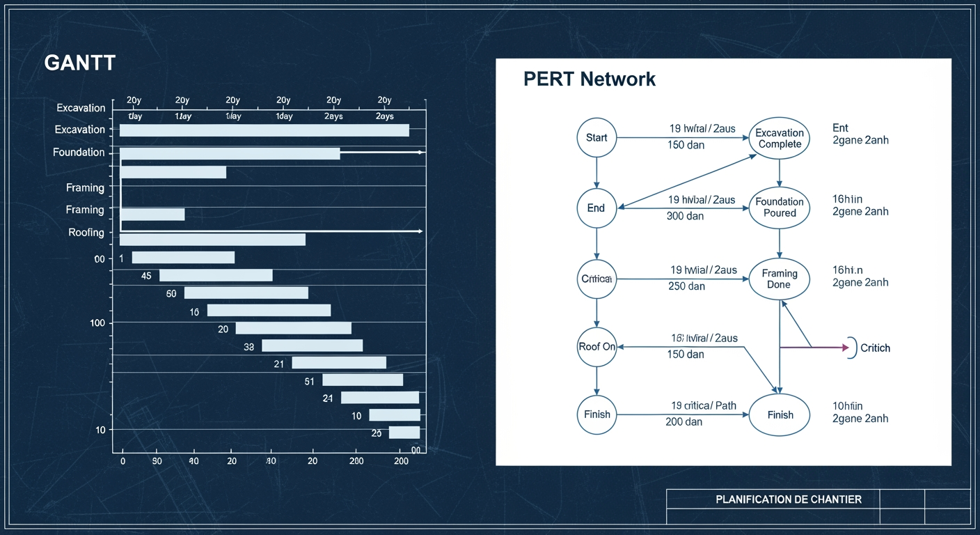 Planification de Chantier - 4Génie Civil