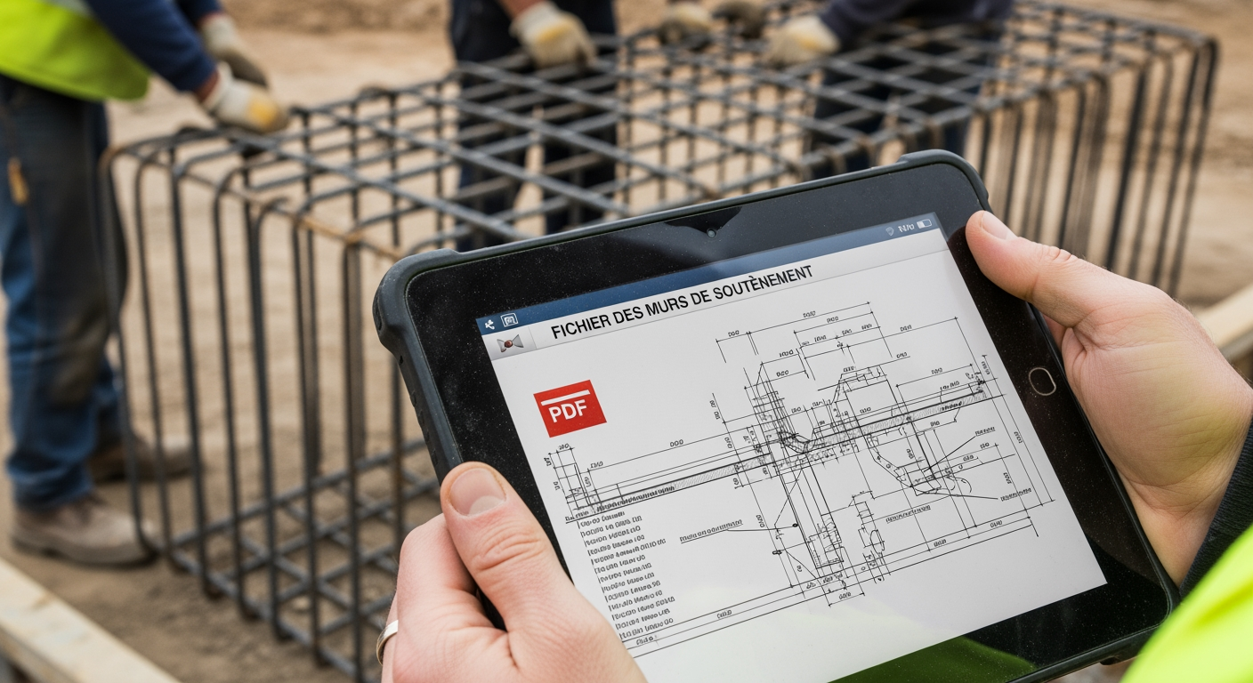 fichier des murs de soutènement - 4Génie Civil