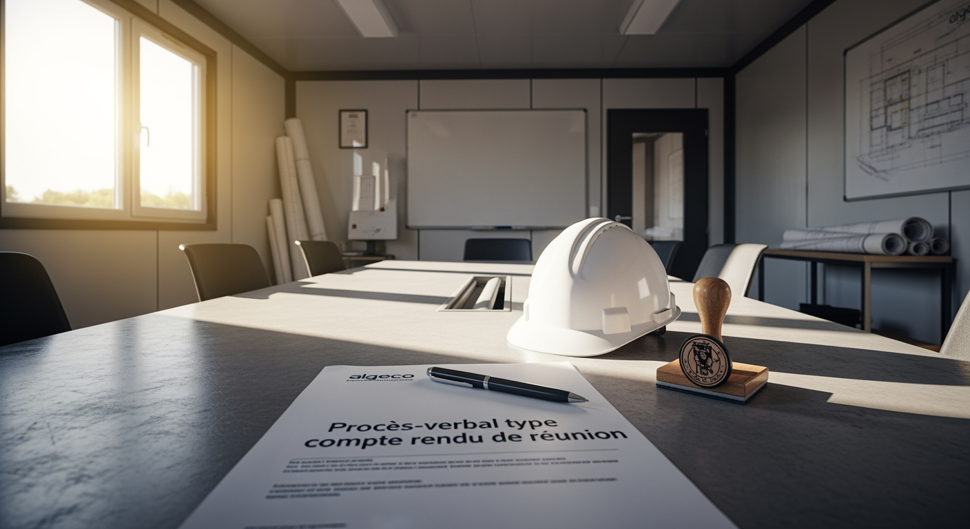 Procès-verbal Type de Compte Rendu de Réunion : Modèle Word Gratuit (Guide 2026) 1 Procès-verbal type de compte rendu de réunion - 4Génie Civil