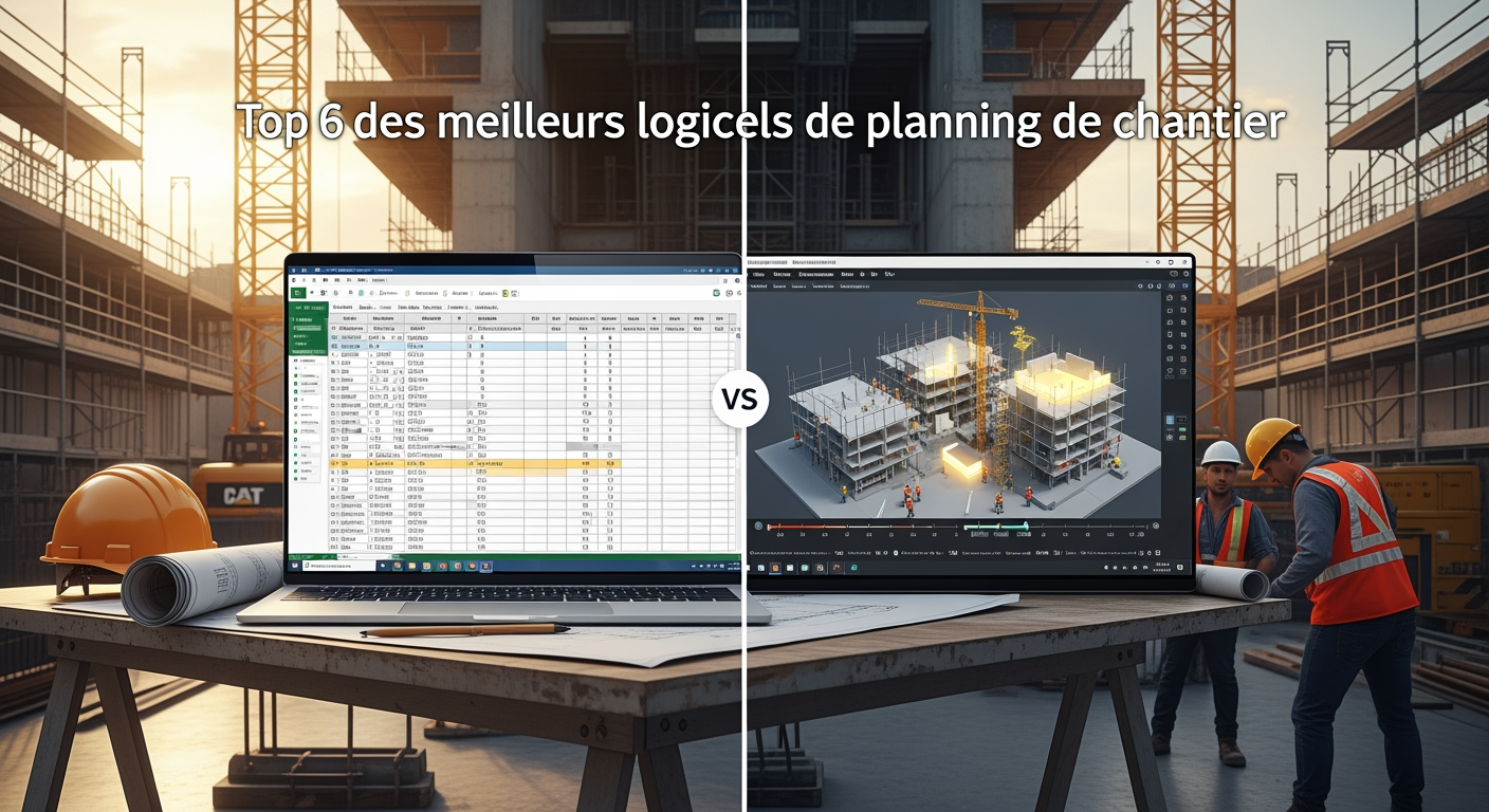 Top 6 des meilleurs logiciels de planning de chantier - 4Génie Civil