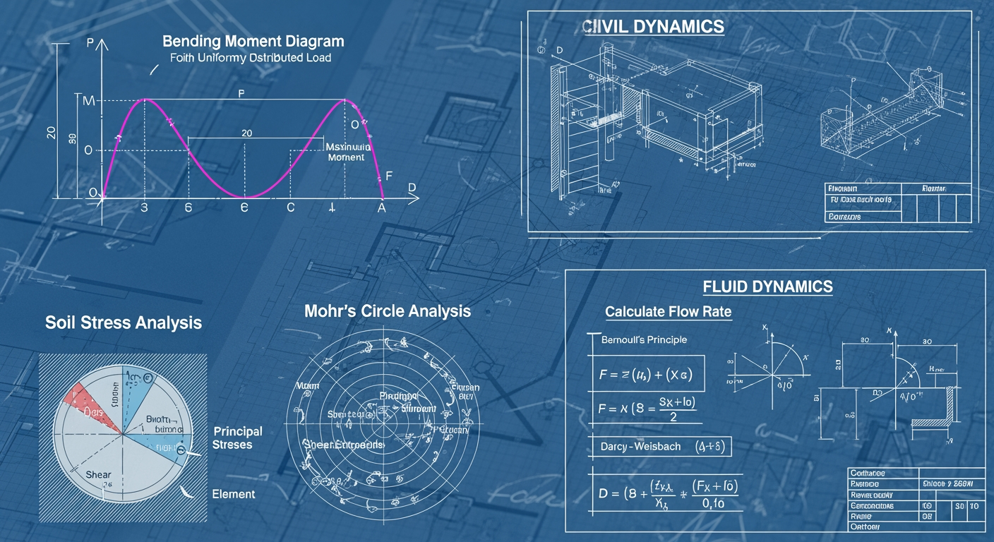 Les Cours de Génie Civil Incontournables : RDM, Béton, Sols (vedio) (Guide 2026) 1 Les cours de génie civil - 4Génie Civil