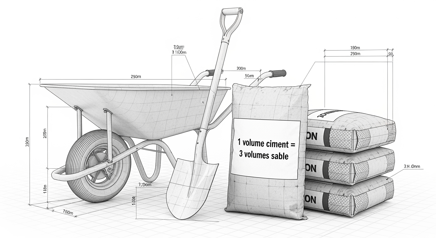 Tableau de Dosage de Béton et Mortier : Le Guide Pratique (PDF) (Guide 2026) 2 tableau de dosage de béton et mortier - 4Génie Civil