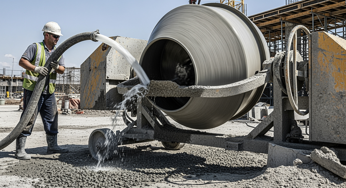 Dosage béton 350 kg avec mélange sable et gravier - 4Génie Civil