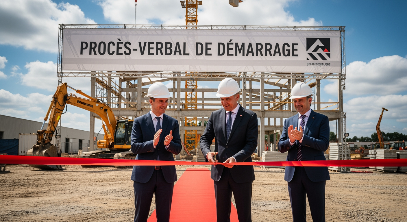 Procès-Verbal de Démarrage - 4Génie Civil