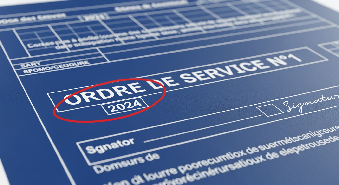 Procès-Verbal de Démarrage - 4Génie Civil